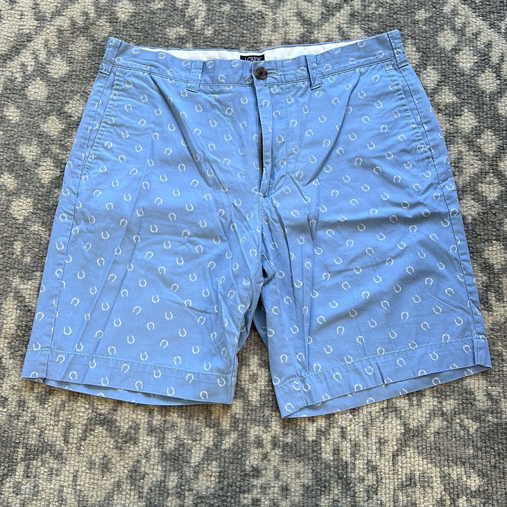 Jcrew horseshoe print shorts